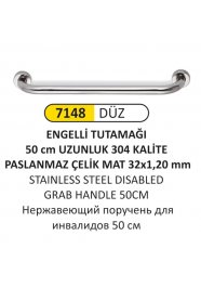 7148 50 CM DÜZ 304 KALİTE ENGELLİ TUTAMAĞI