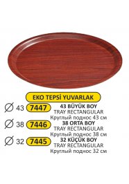 7445 7446 7447 EKO TEPSİ YUVARLAK