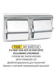 7133 2’Lİ MAT WC KAĞITLIK