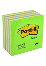 3M Post-it 2028 NB Yapışkanlı Not Kağıdı 76 mm x 76 mm Yeşil 450 Yaprak