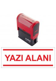 Kaşe 1 Satır 58 x 22 mm