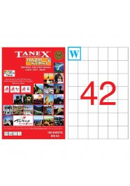 Tanex Tw-2154 Lazer Etiket 35 mm x 42 mm