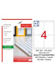 Tanex Tw-2304 Lazer Etiket 105 mm x 140 mm