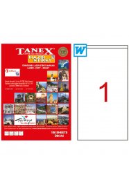 Tanex Tw-2294 Beyaz Sevkiyat ve Lojistik Etiketi 210 mm x 294.86 mm