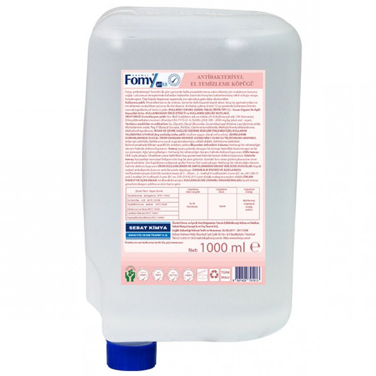 FOMY ANTİBAKTERİYEL KÖPÜK SABUN 1000 ml