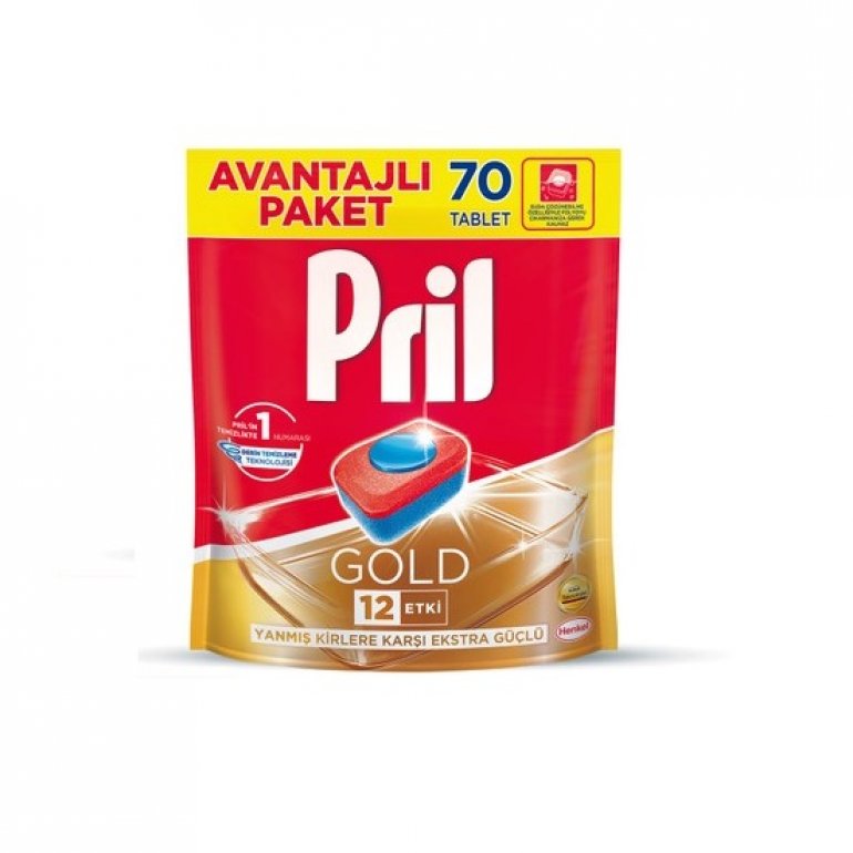 PRİL BULAŞIK MAK.DETERJANI GOLD 70 Lİ