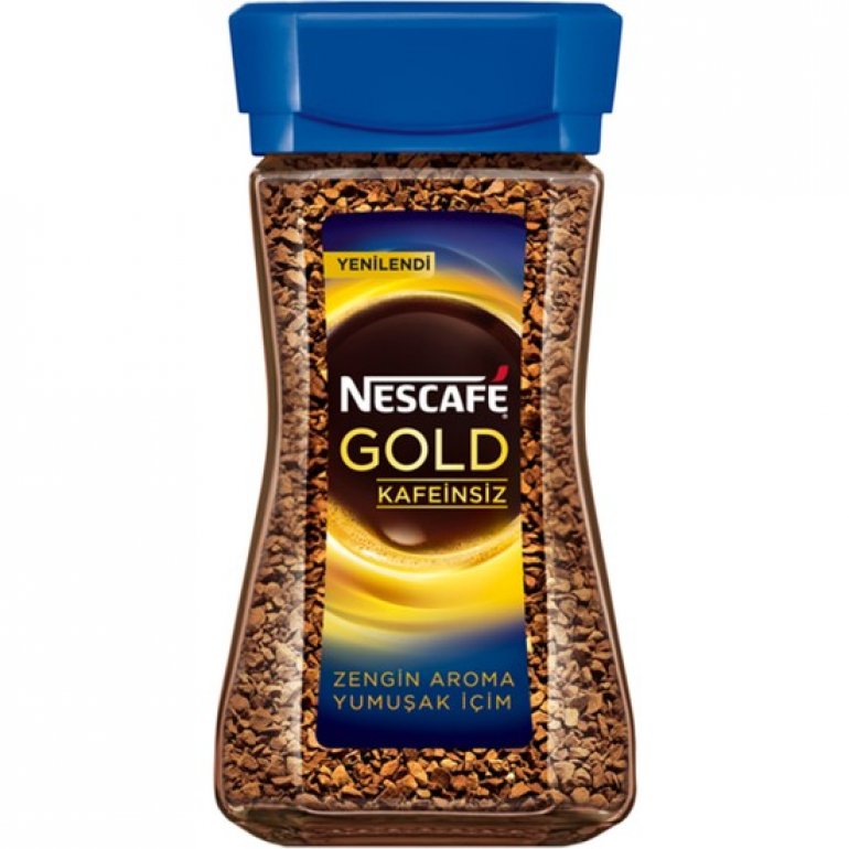 NESCAFE GOLD KAFEİNSİZ 100 GR