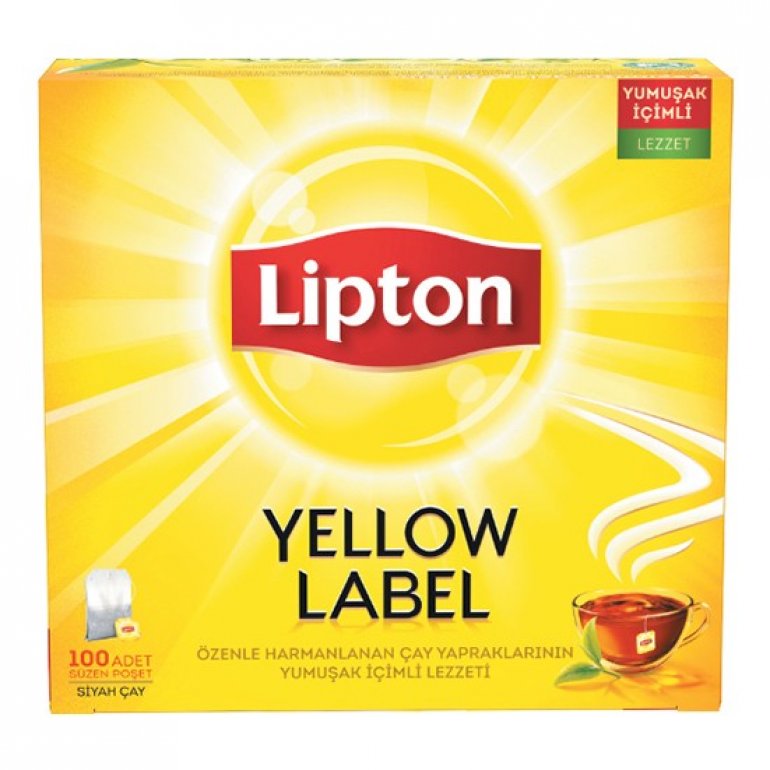 LİPTON YELLOW LABEL SÜZEN POŞET 100 LÜ