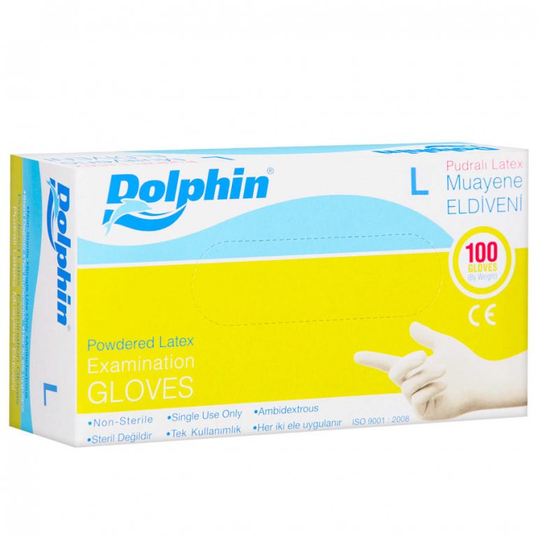 DOLPHİN PUDRALI ELDİVEN LARGE