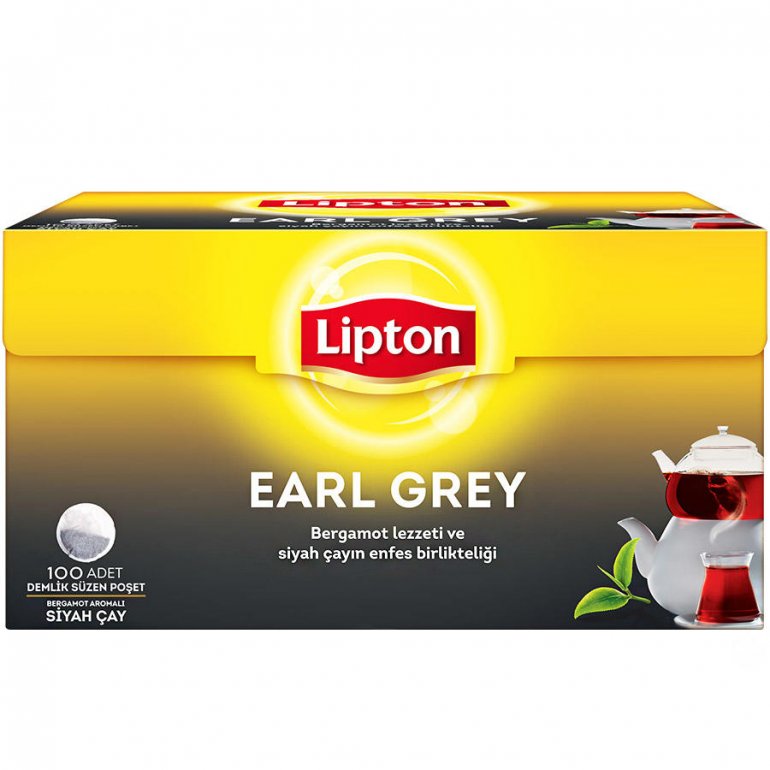 LİPTON EARLY GREY DEMLİK POŞET 100 LÜ