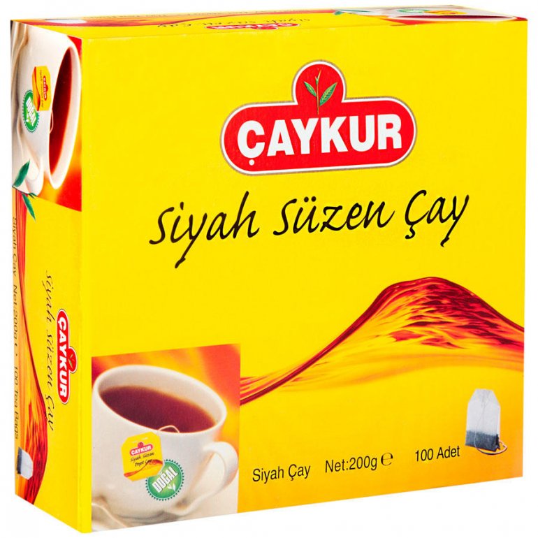 ÇAYKUR SÜZEN POŞET ÇAY 100 LÜ