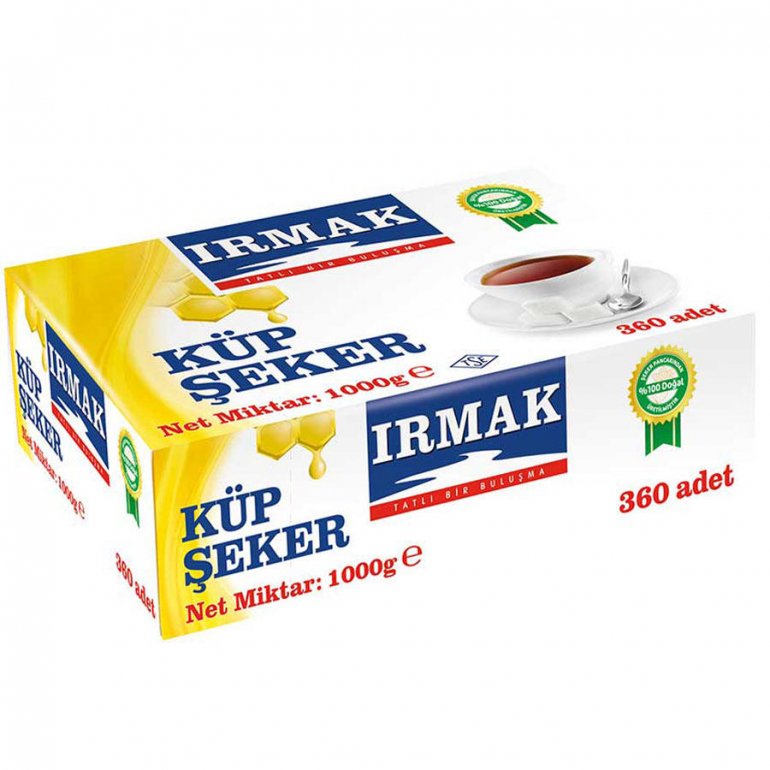 IRMAK KÜP ŞEKER 360 LI 1000 GR