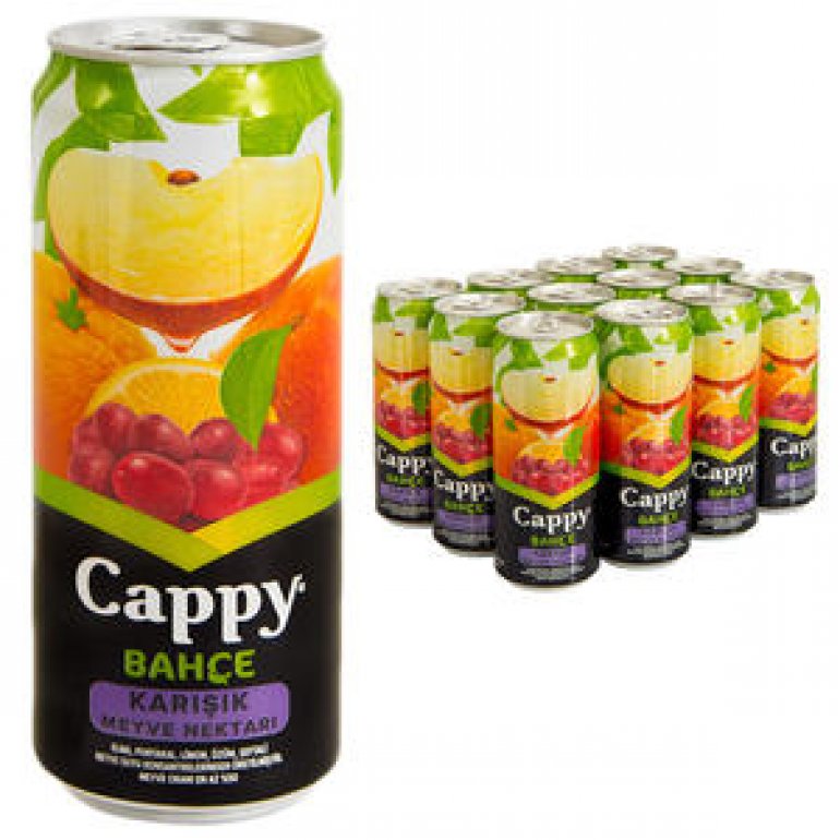 Cappy Karışık Kutu 330 ml 12'li Paket