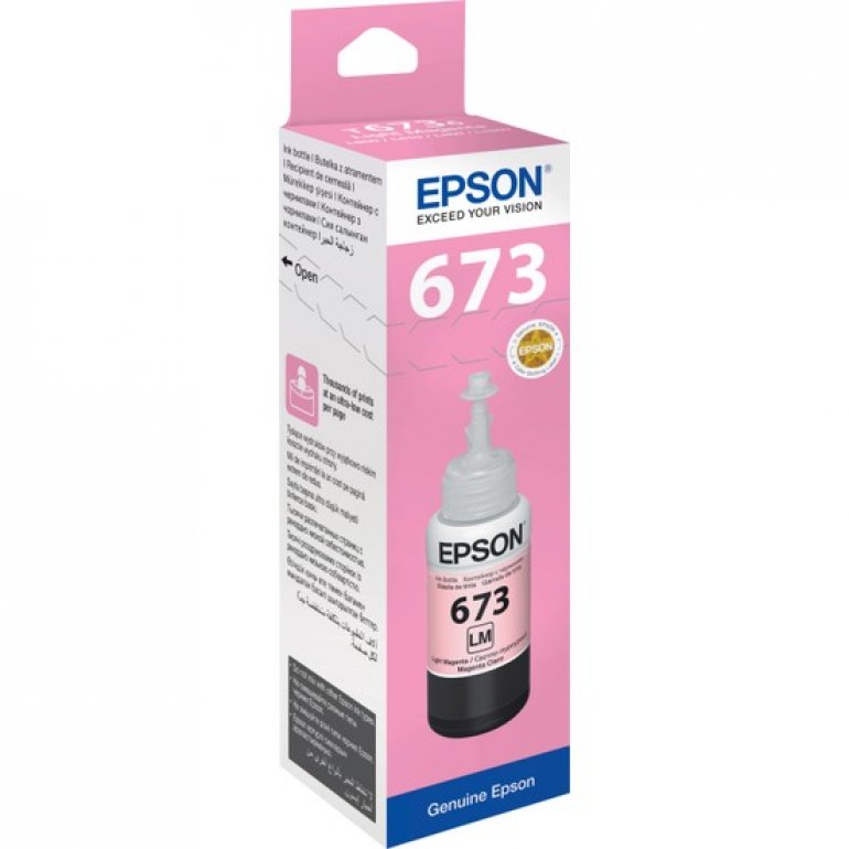 Epson T6736 L800 70ml Açık Kırmızı Mürekkep Kartuş