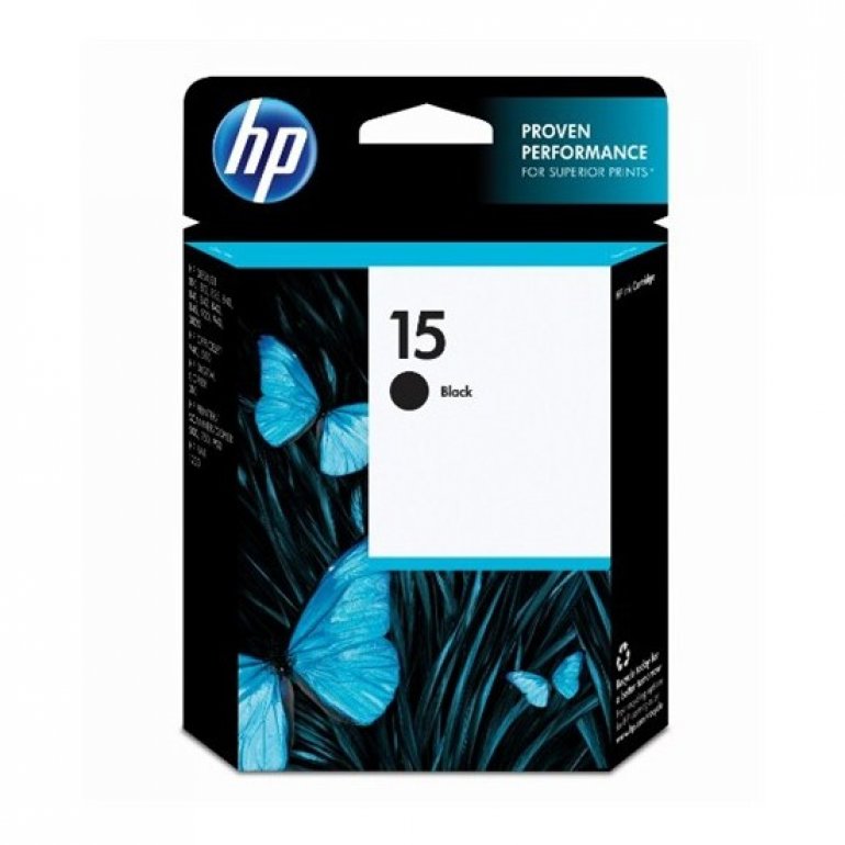 HP 15 Siyah Kartuş C6615D / C6615DE