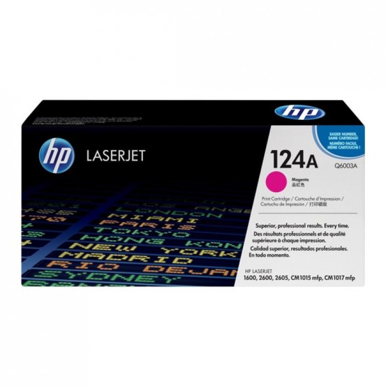 HP 124A / Q6003A Kırmızı Toner