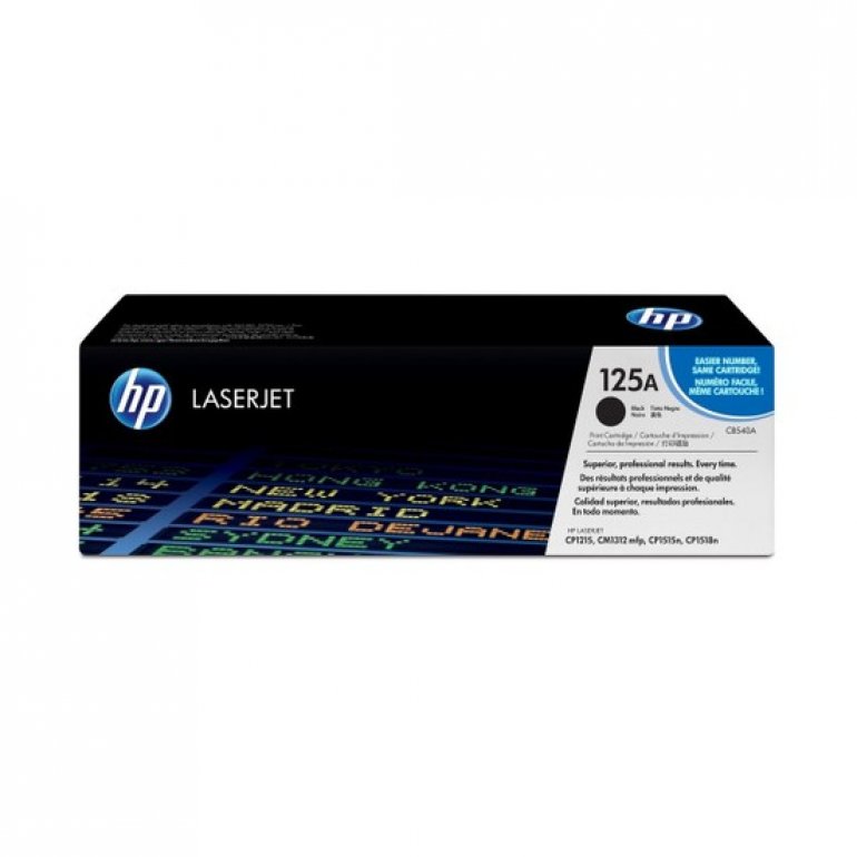 HP 125A CB540A Siyah Orjinal Toner